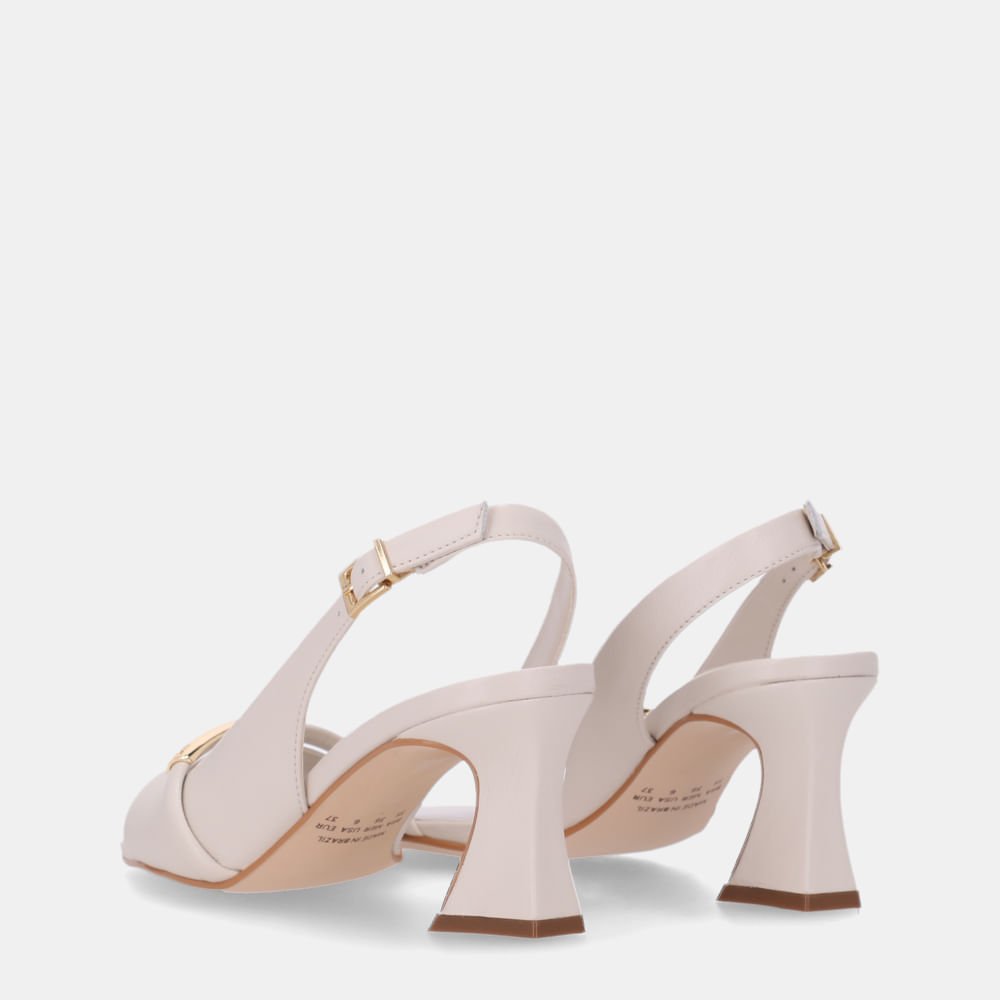 Sandália Salto Saara Panna - 60740013 Panna 4