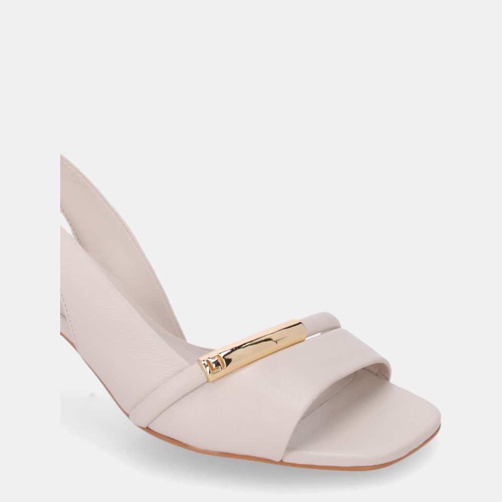 Sandália Salto Saara Panna - 60740013 Panna 5