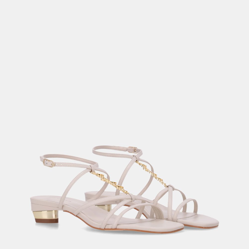 Sandália Salto Saara Panna - 81180001 Panna 3