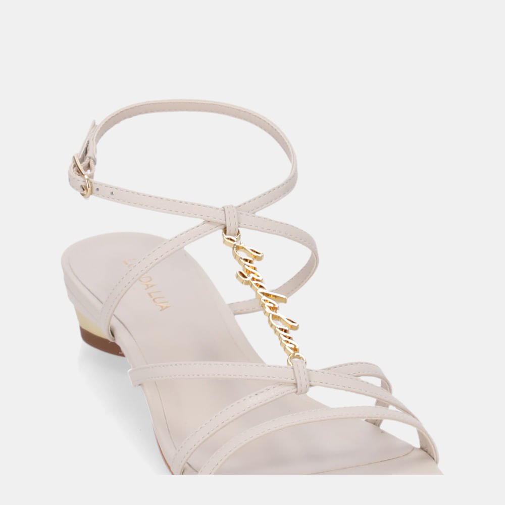 Sandália Salto Saara Panna - 81180001 Panna 5