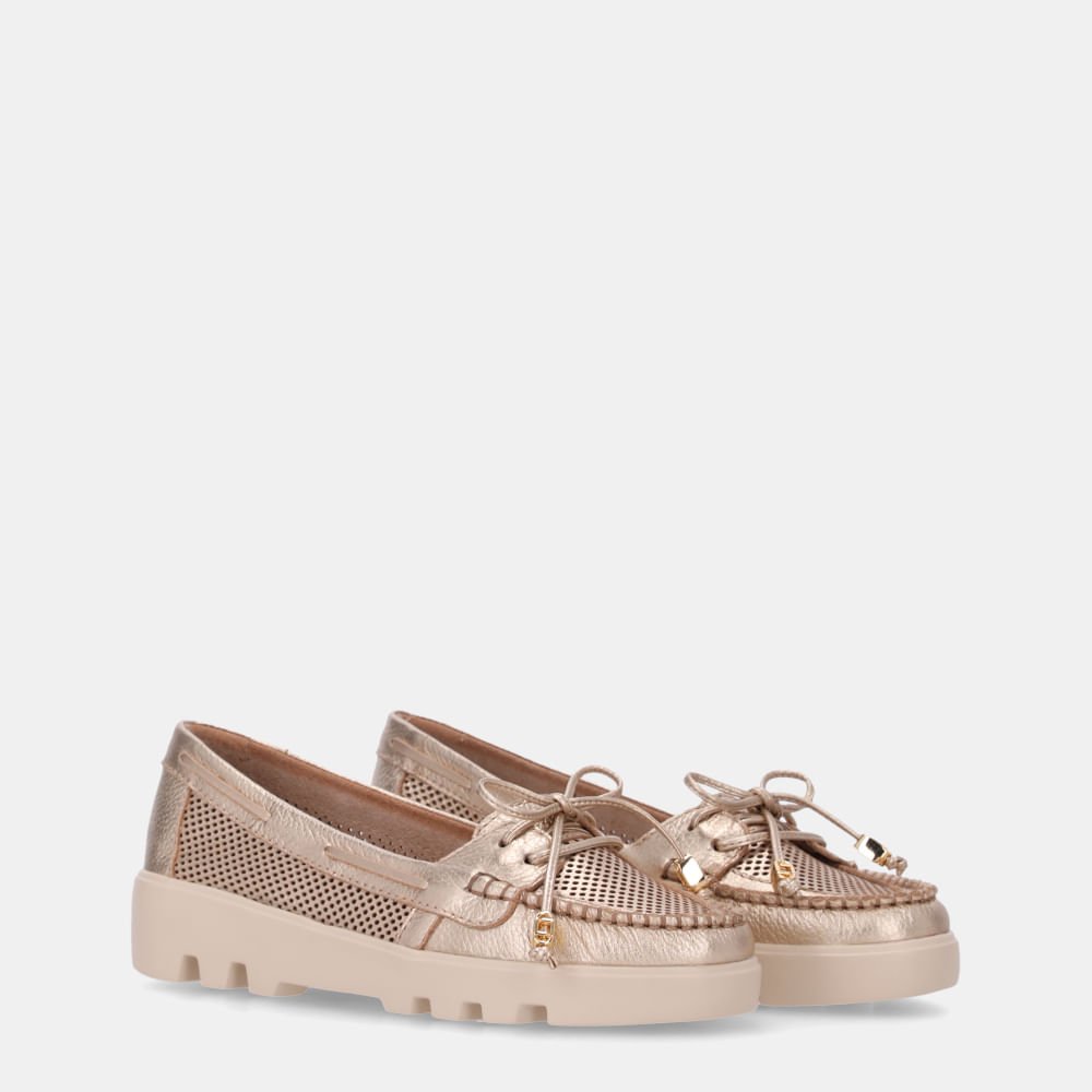 Mocassim Toscana Ouro - 56150025 Ouro 3