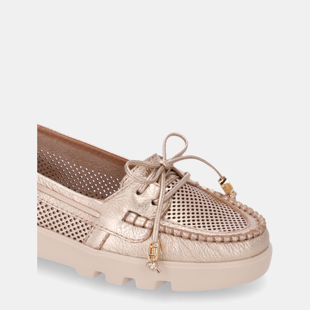 Mocassim Toscana Ouro - 56150025 Ouro 5