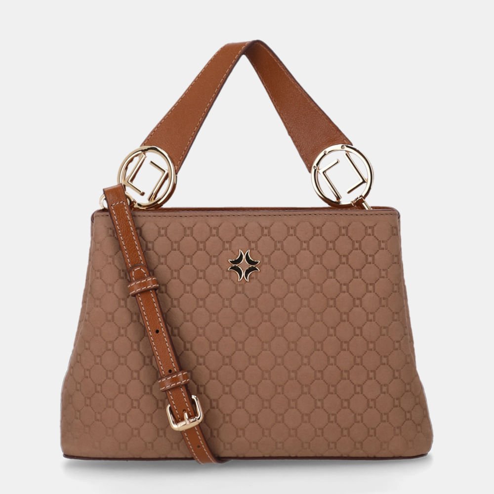Bolsa Tote Média Bison Ginger - 2000945 Ginger 1
