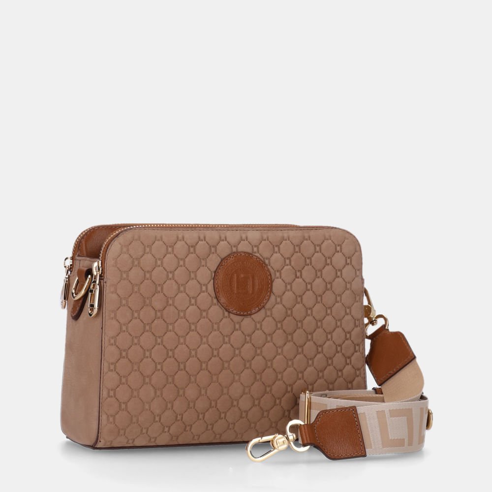 Bolsa Bella Tiracolo Média Bison Ginger - 2000926 Ginger 3