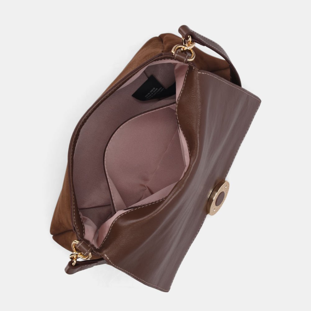 Bolsa Satchel Média Bison Espresso - 2000911 Espresso 4