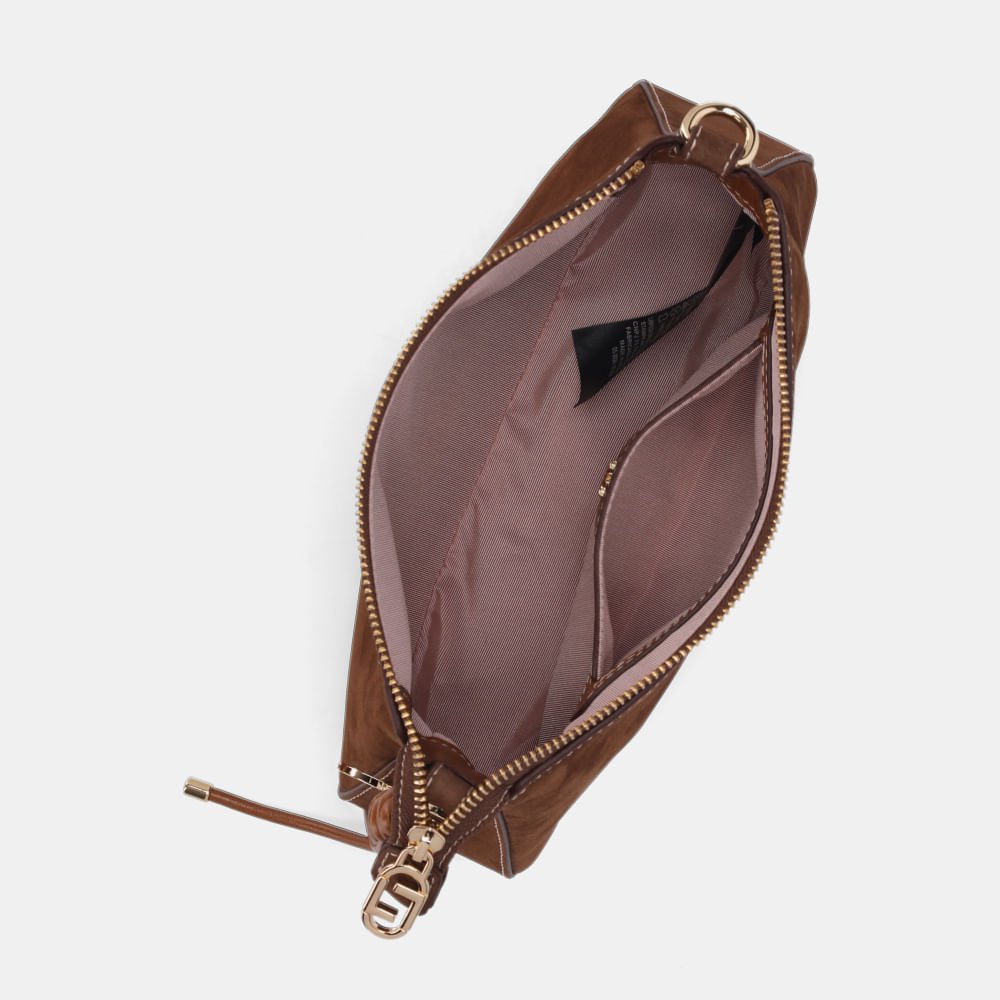 Bolsa Tiracolo Média Bison Espresso - 2000943