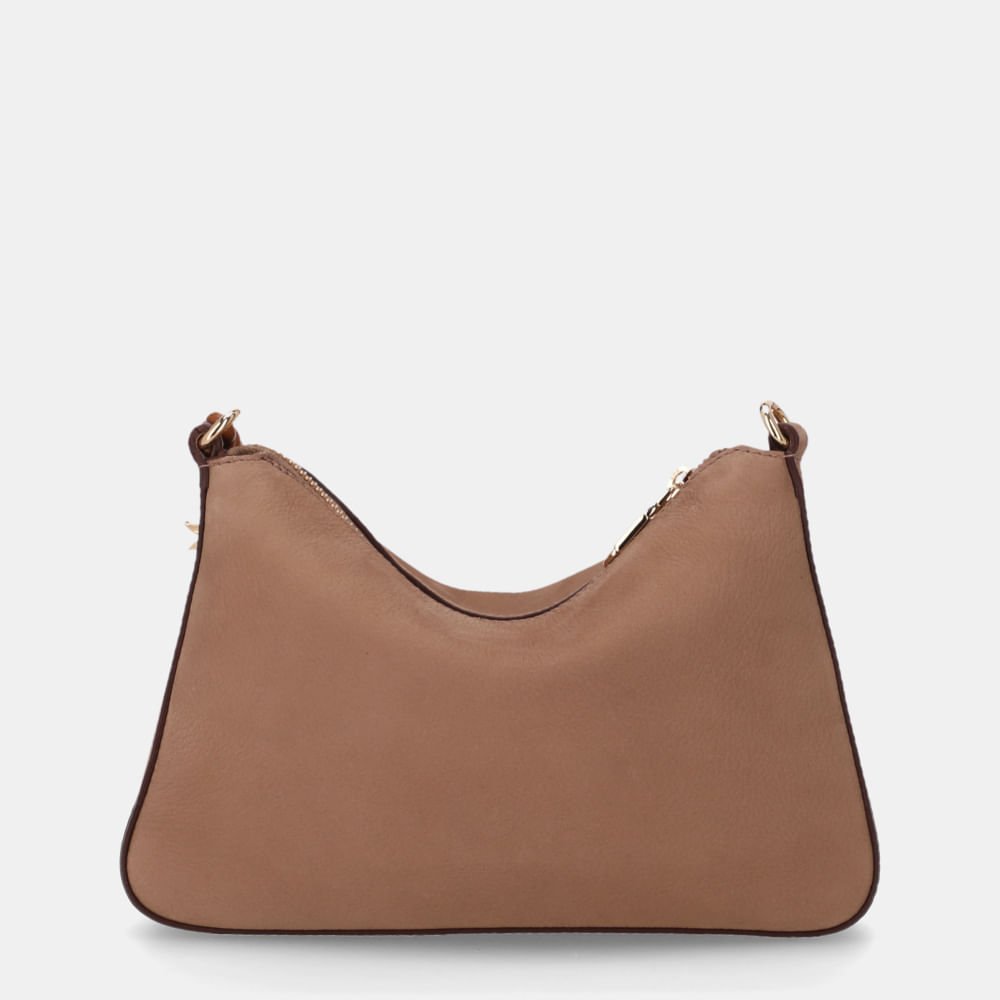 茶 bk Bolsa Tiracolo Média Bison Ginger - 2000943 Ginger | Renner