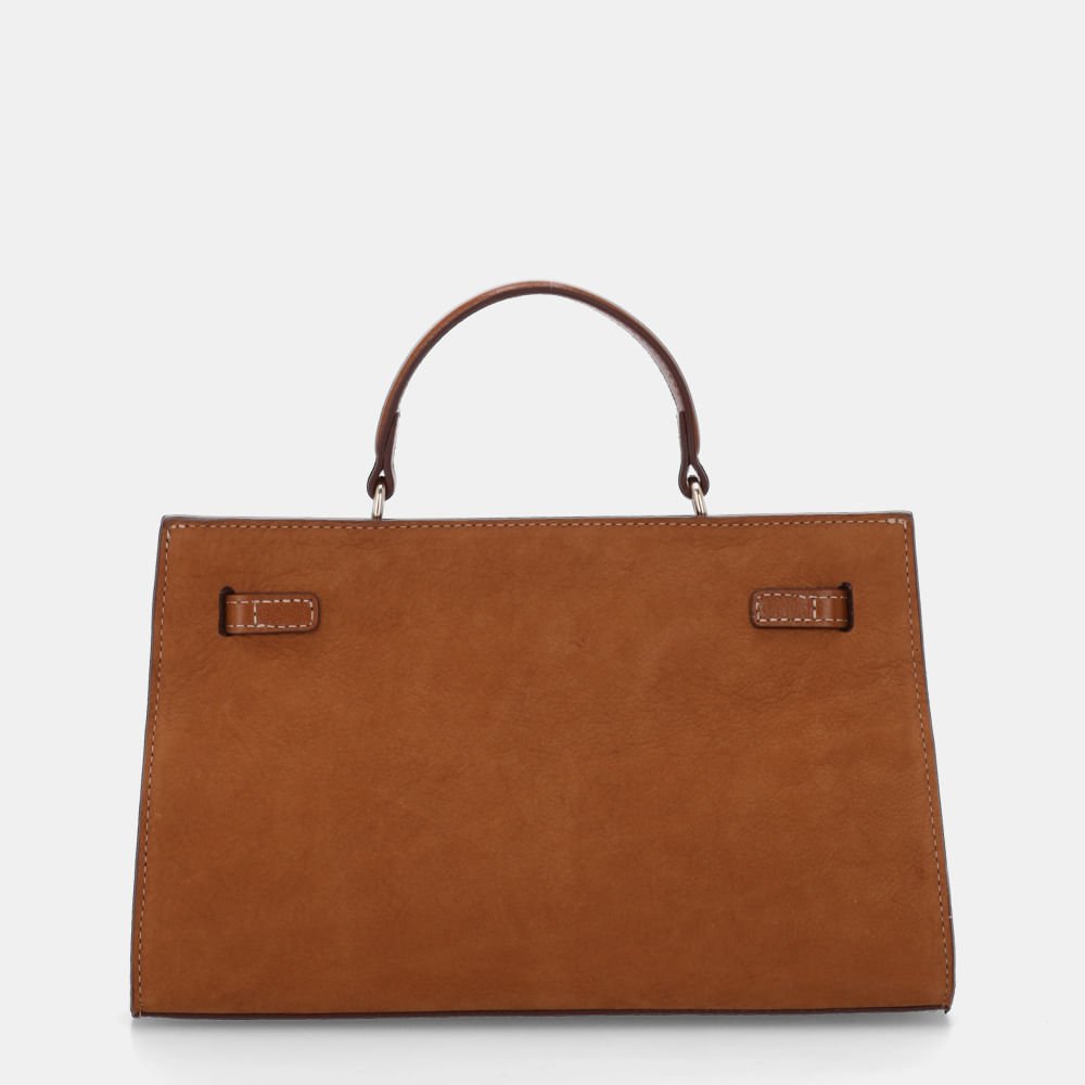 Bolsa Tote Média Bison Caramelo - 2000828 Caramelo 3