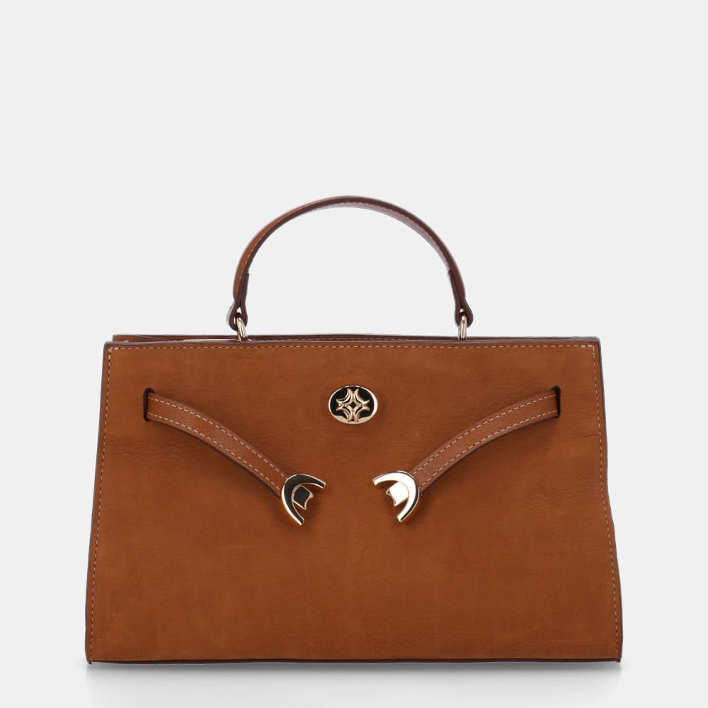 Bolsa Tote Média Bison Caramelo - 2000828 Caramelo 6