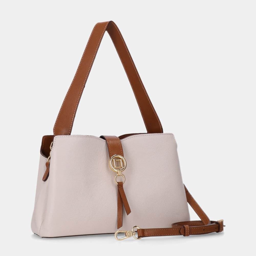 Bolsa Tote Média New Ridge Panna - 2000950 Panna 4