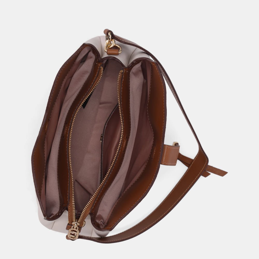Bolsa Tote Média New Ridge Panna - 2000950 Panna 5