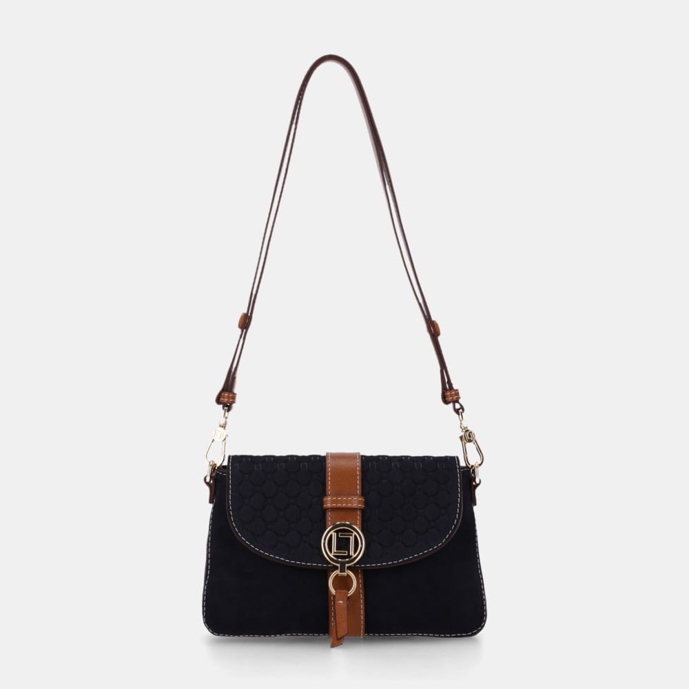 Bolsa Satchel Pequena Bison Netuno - 2000941