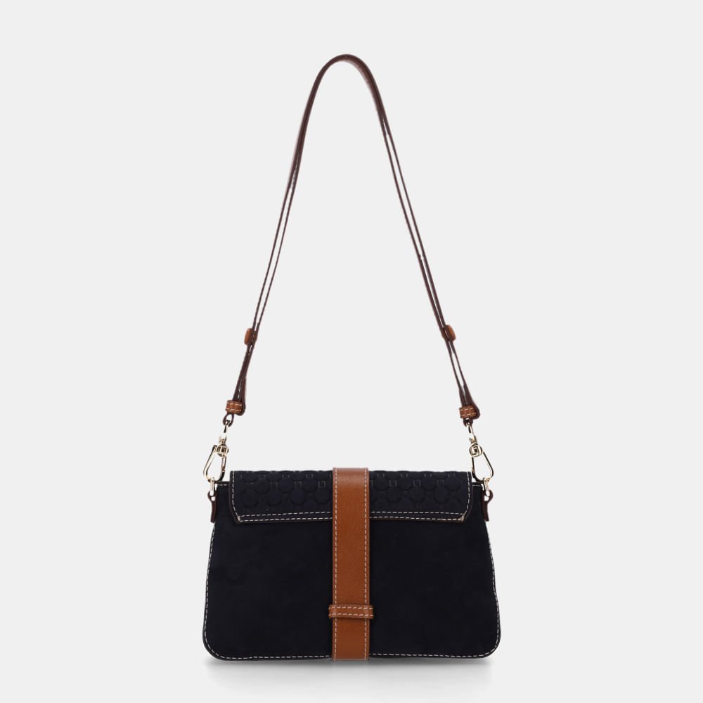 Bolsa Satchel Pequena Bison Netuno - 2000941 Netuno 3