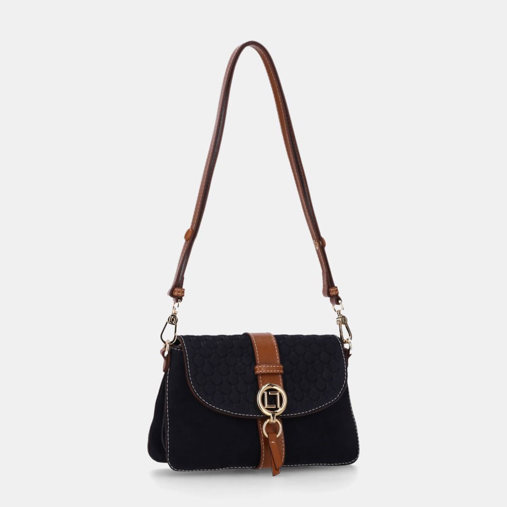 Bolsa Satchel Pequena Bison Netuno - 2000941 Netuno 4