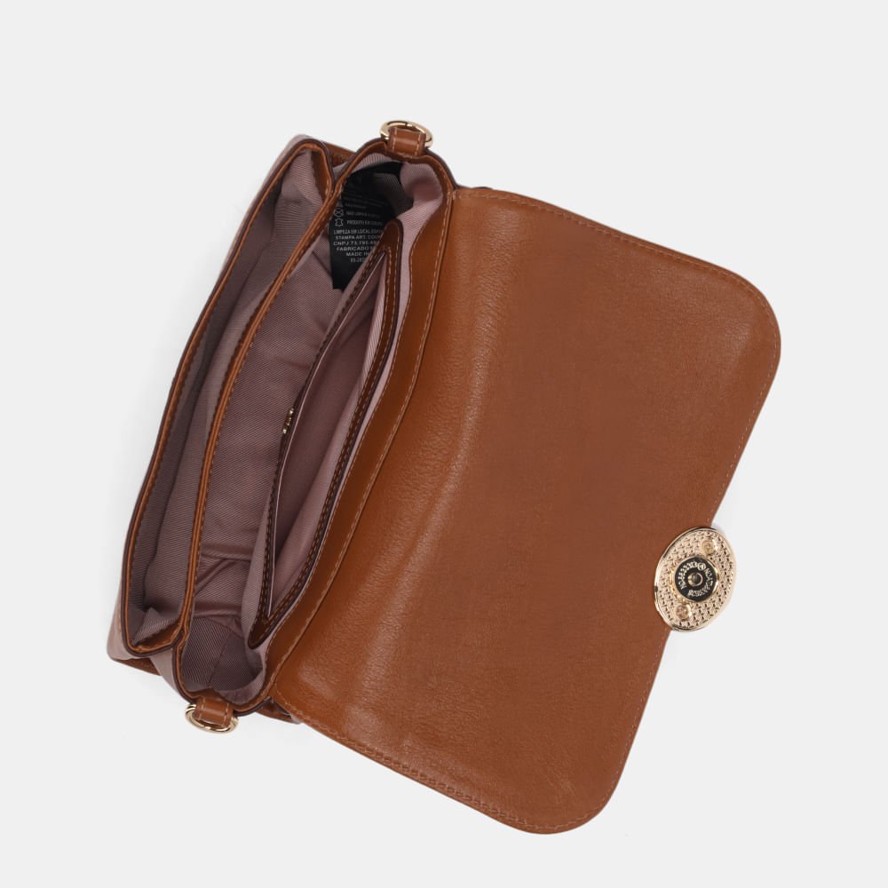Bolsa Satchel Média Atacama Caramelo - 2000946 Caramelo 5