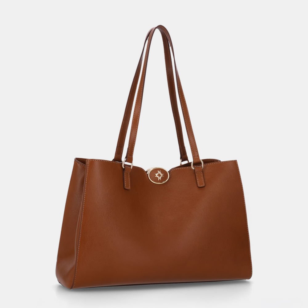 Bolsa Diana Shopping Grande Atacama Caramelo - 2000751 Caramelo 3