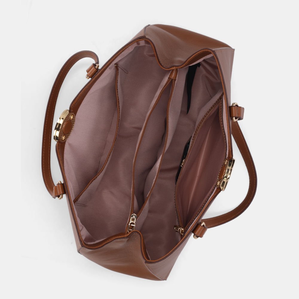 Bolsa Diana Shopping Grande Atacama Caramelo - 2000751 Caramelo 4