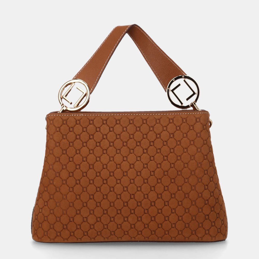 Bolsa Tote Média Bison Caramelo - 2000945 Caramelo 3