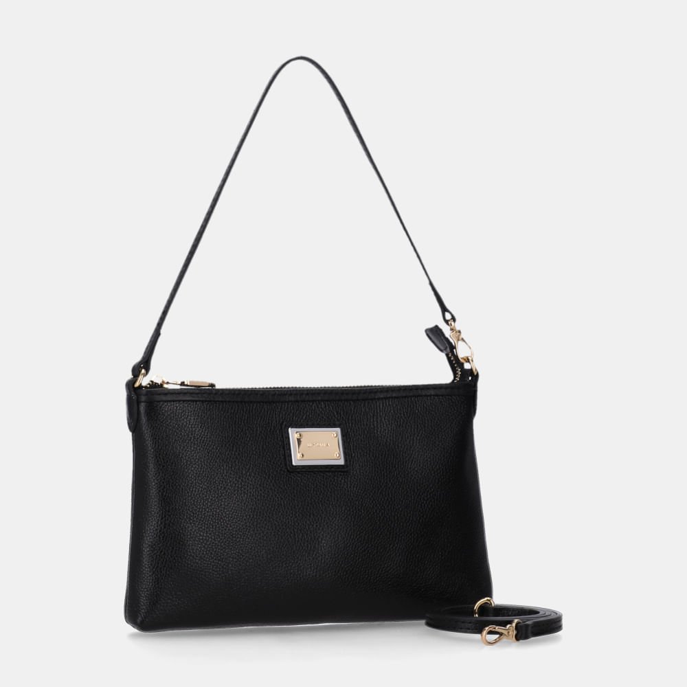 Bolsa Tiracolo Pequena New Ridge Preto - 10001000