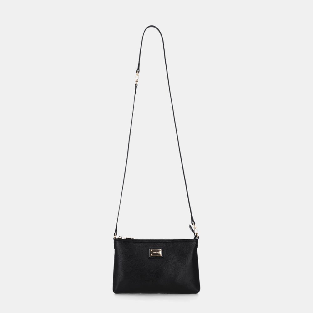 Bolsa Tiracolo Pequena New Ridge Preto - 10001000 Preto 2