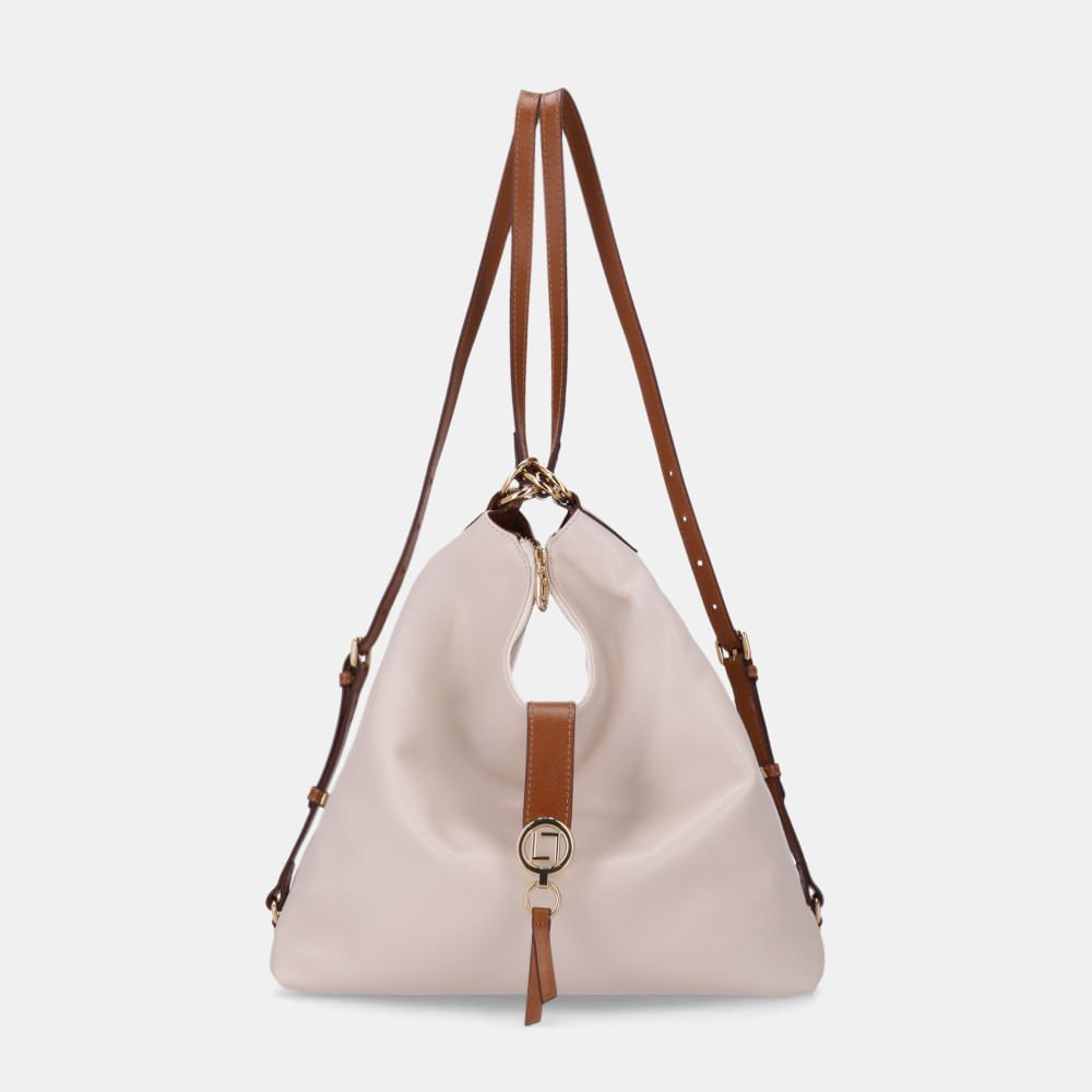 Bolsa Hobo Grande New Ridge Panna - 2000855 Panna 2