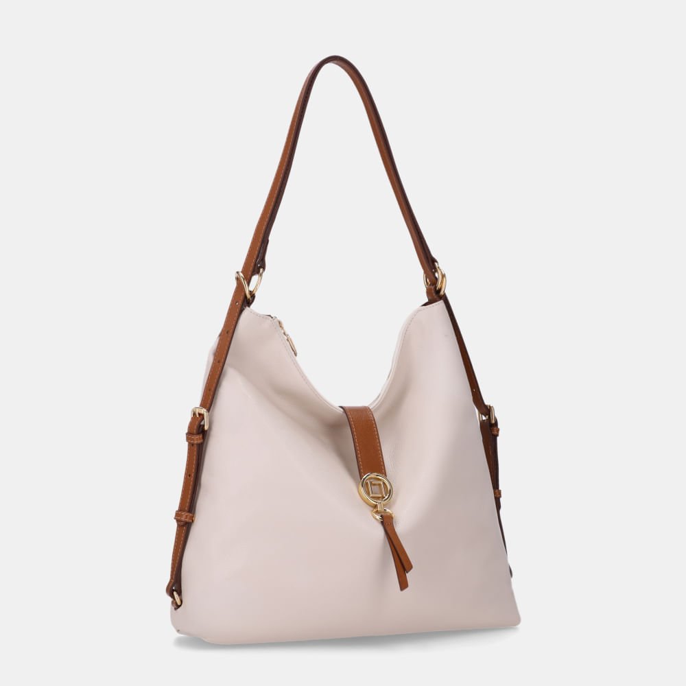 Bolsa Hobo Grande New Ridge Panna - 2000855 Panna 4