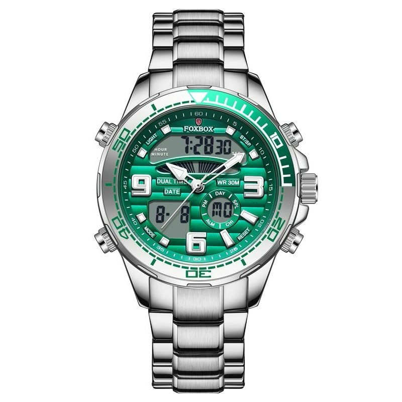 Cor Prata/Verde