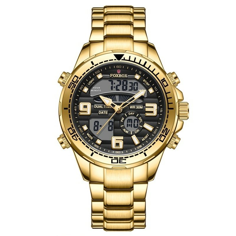 Cor Dourado/Preto