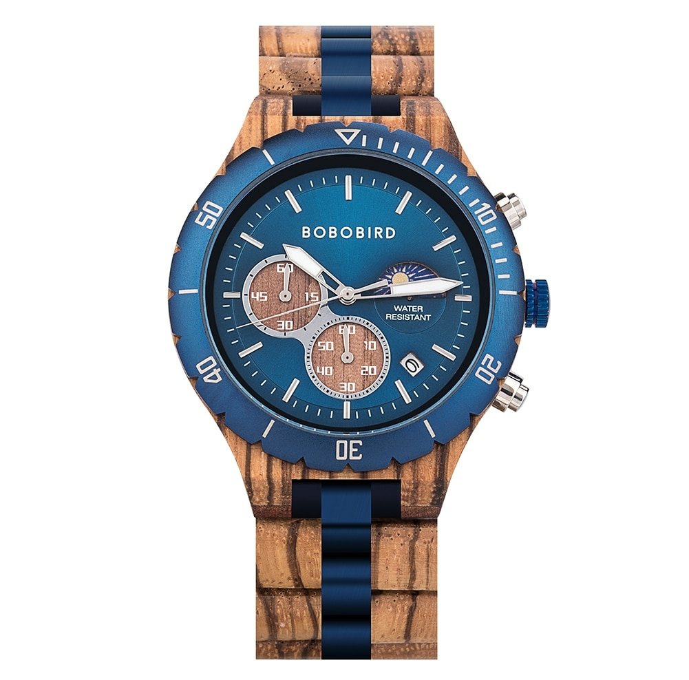 Cor Marrom/Azul