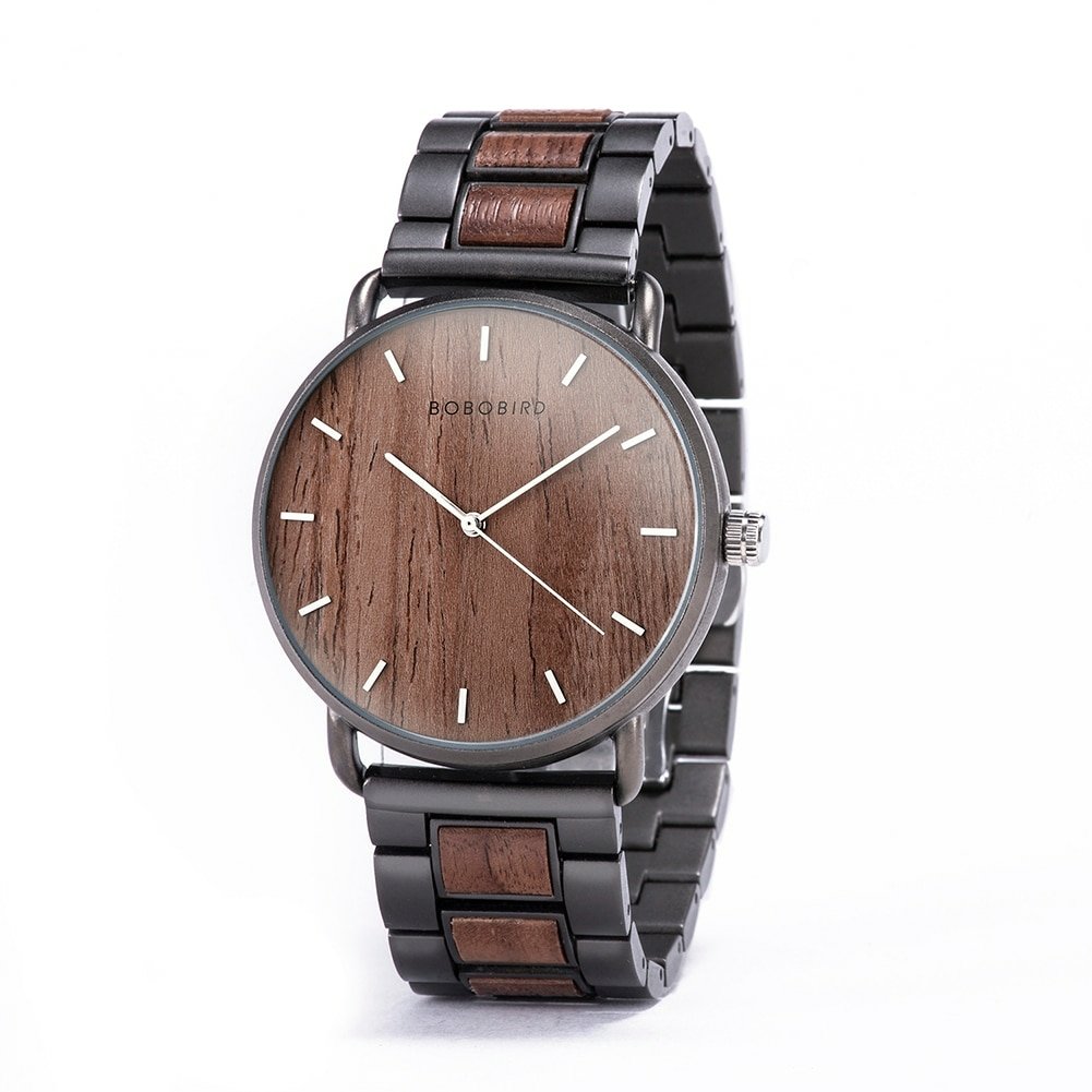 Relógio Masculino BOBO BIRD GT023 À Prova D'Água