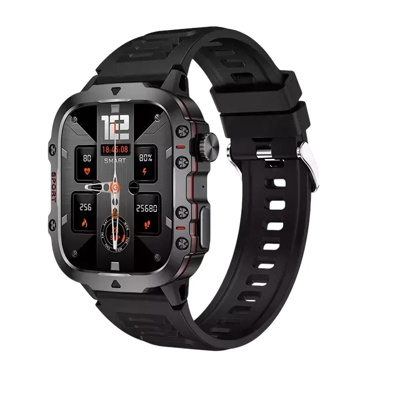 Smartwatch Masculino LIGE 3ATM Bluetooth Call Smartwatch Militar