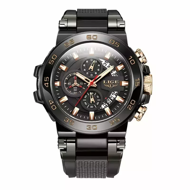 Cor Preto/Dourado