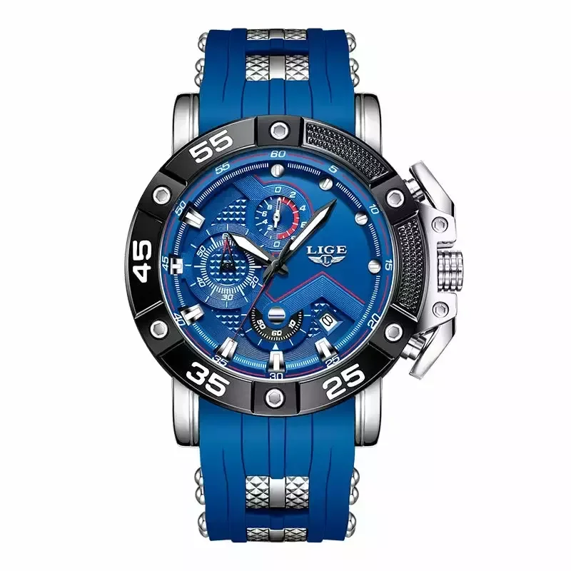 Cor Azul/Prata