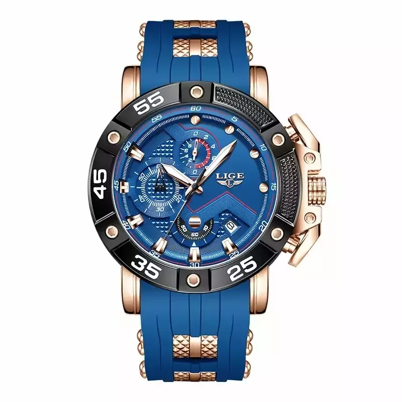 Cor Azul/Dourado