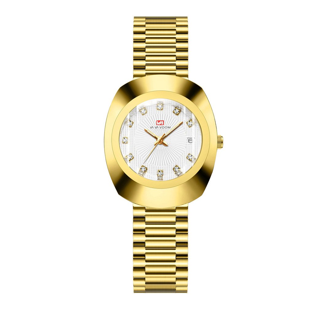 Cor Dourado/Branco