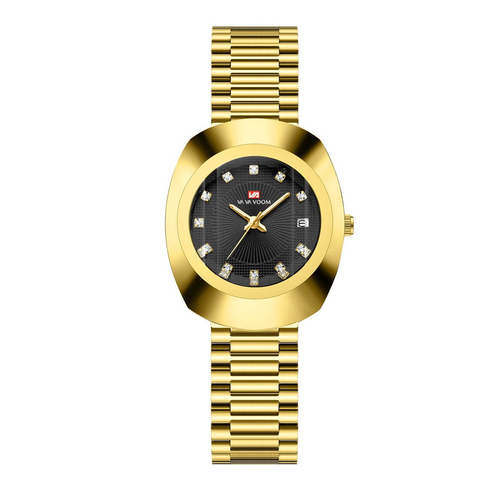 Cor Dourado/Preto