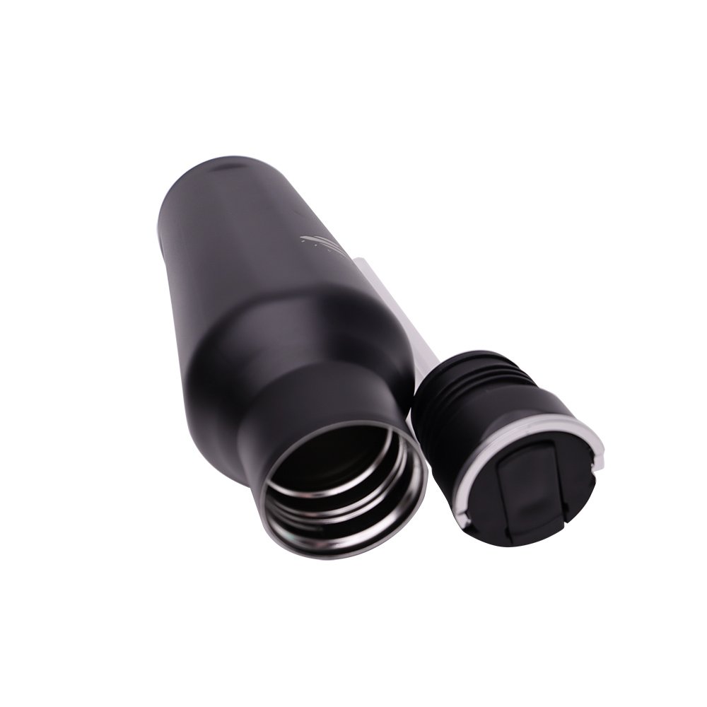 Garrafa Termica Mormaii 500ml Em Aco Inox Preto 3