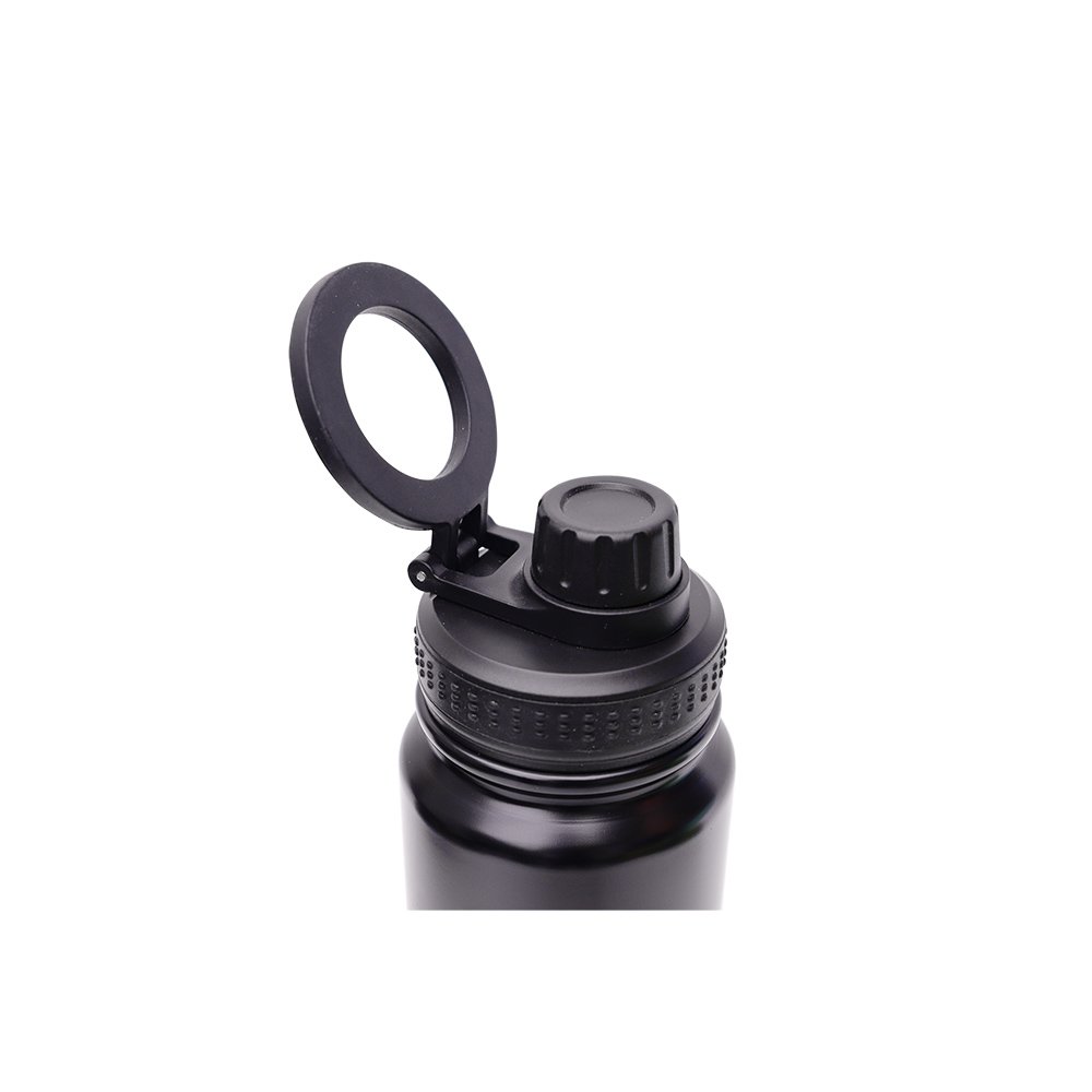 Garrafa Termica Mormaii 750ml Em Inox Reforcada Preto 3