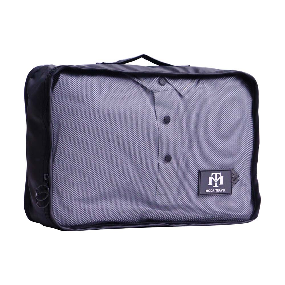 Kit 7 Pecas Moda Travel Organizadoras Viagem Mala Azul 2