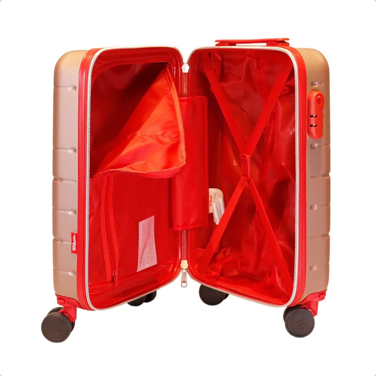 Mala Bordo Wilson Rodas 360 TM 19,5 10kg Vermelho 7