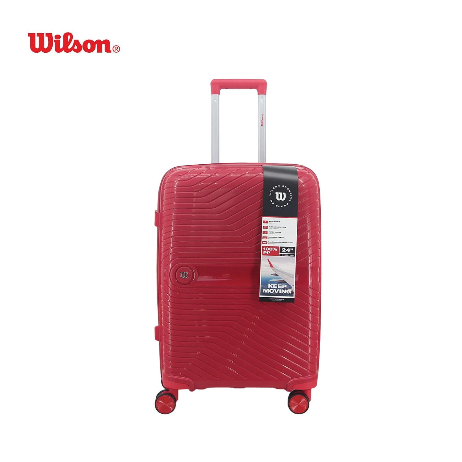 Kit Malas Wilson P Bordo M Despacho Segredo Embutido Vermelho 4