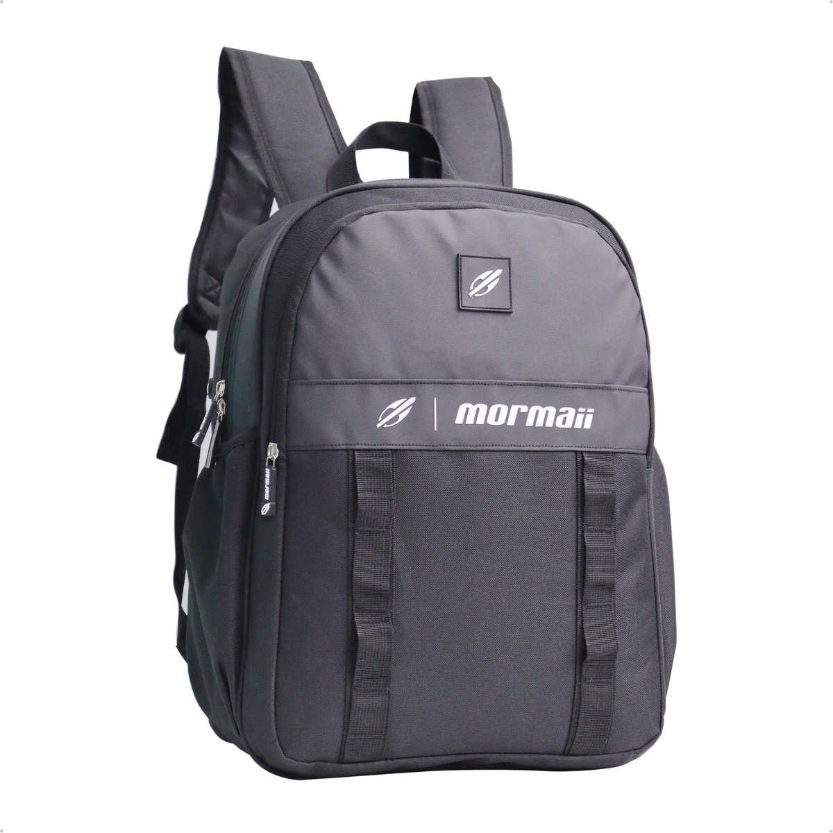Mochila Mormaii Casual Compartimento notebook 3 bolsos 20 litros Preto