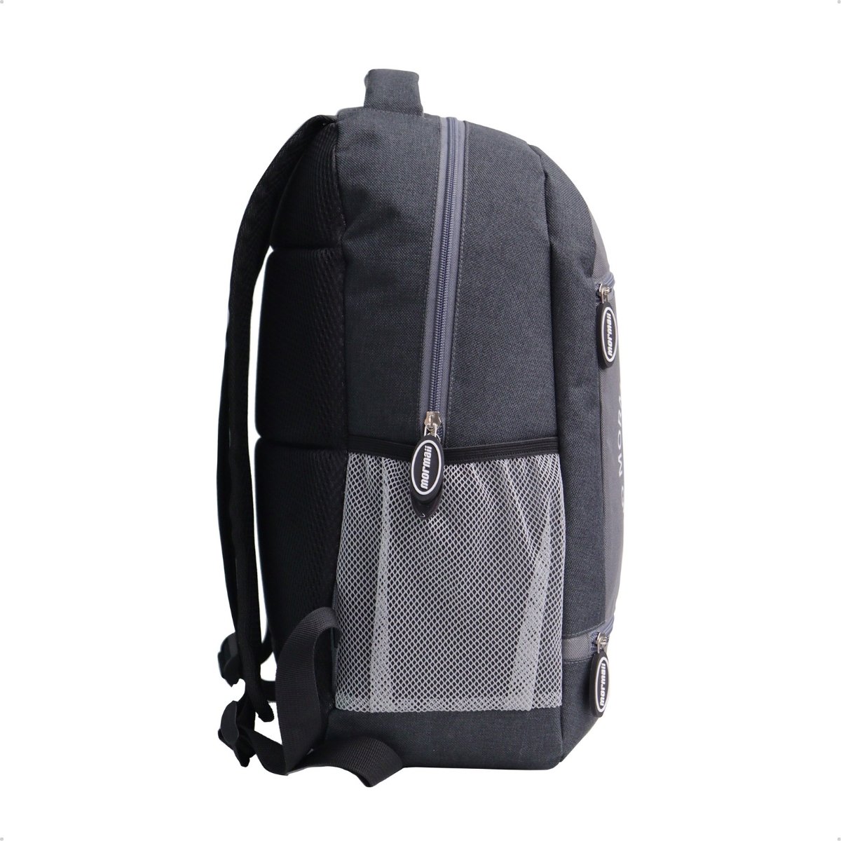 Mochila Mormaii Casual Compartimento Notebook 4 Bolsos 20 Litros Cinza 2