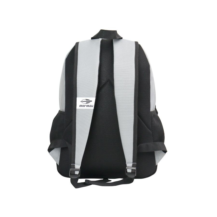 Mochila Mormaii Poliester Reforcada Uso Diario Cinza Claro 2