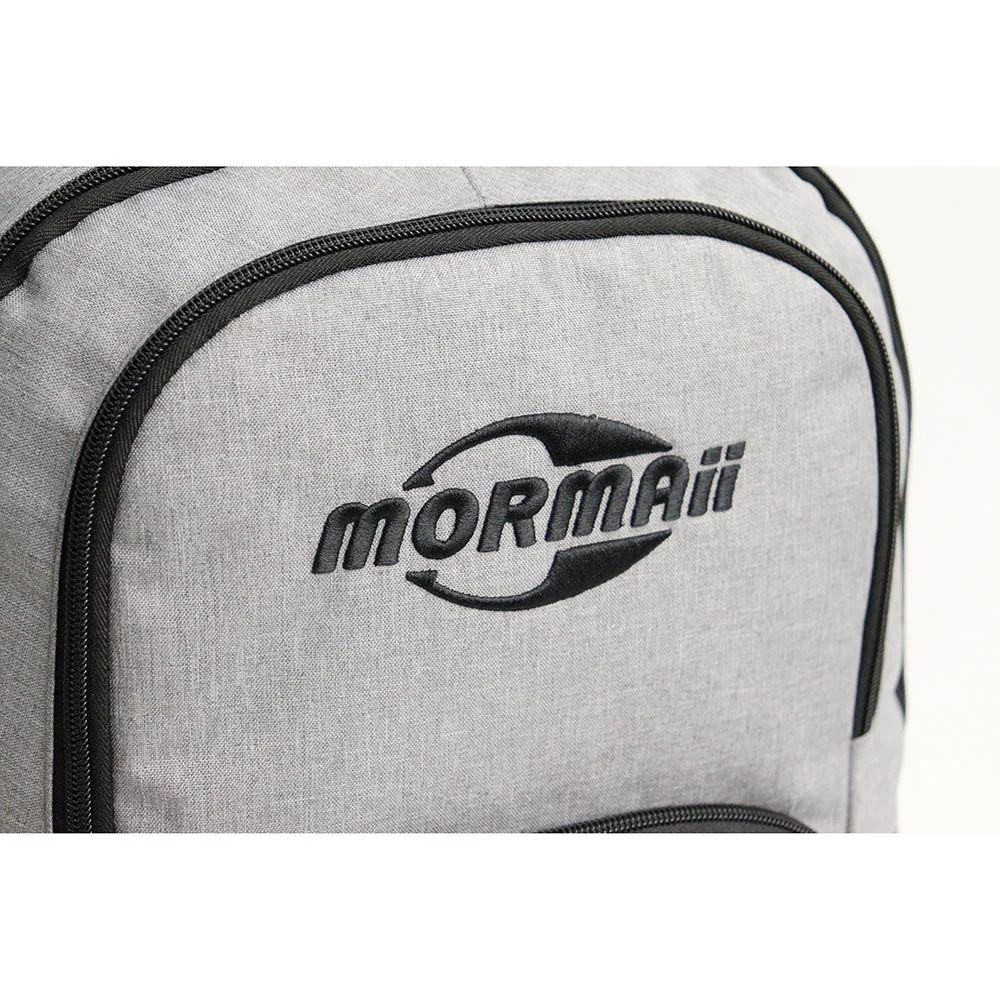 Mochila Mormaii Original Em Poliester Reforcada Cinza 2