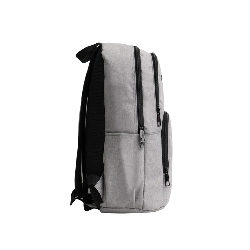 Mochila Mormaii Original Em Poliester Reforcada Cinza 4