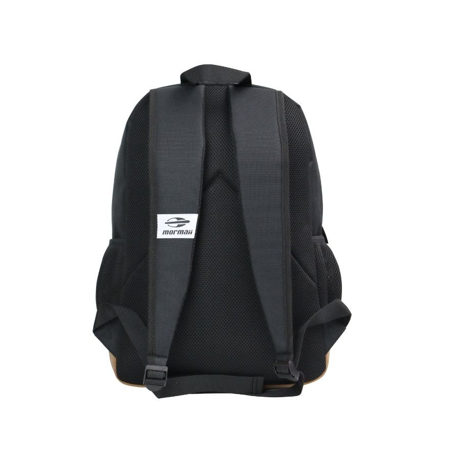 Mochila Mormaii Poliester Reforcada Para Escola Preto 3