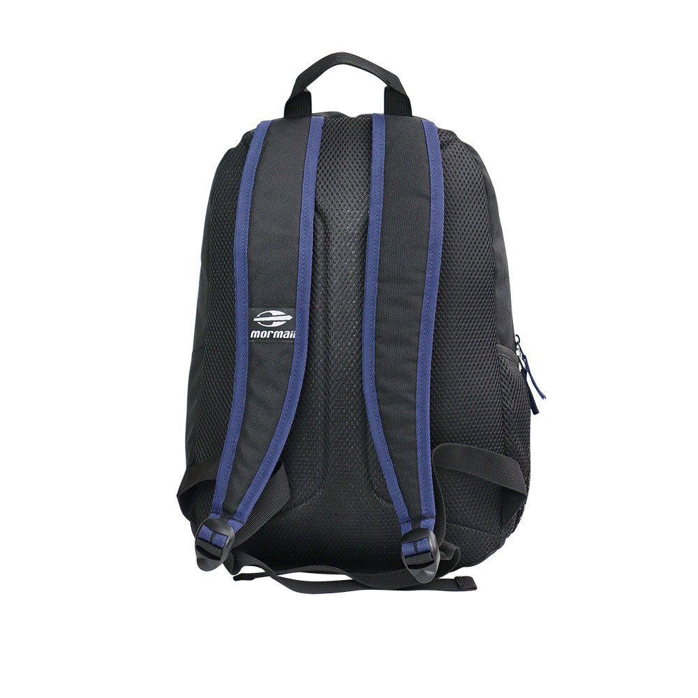Mochila Mormaii Poliester Reforcada Para Escola Preto 3
