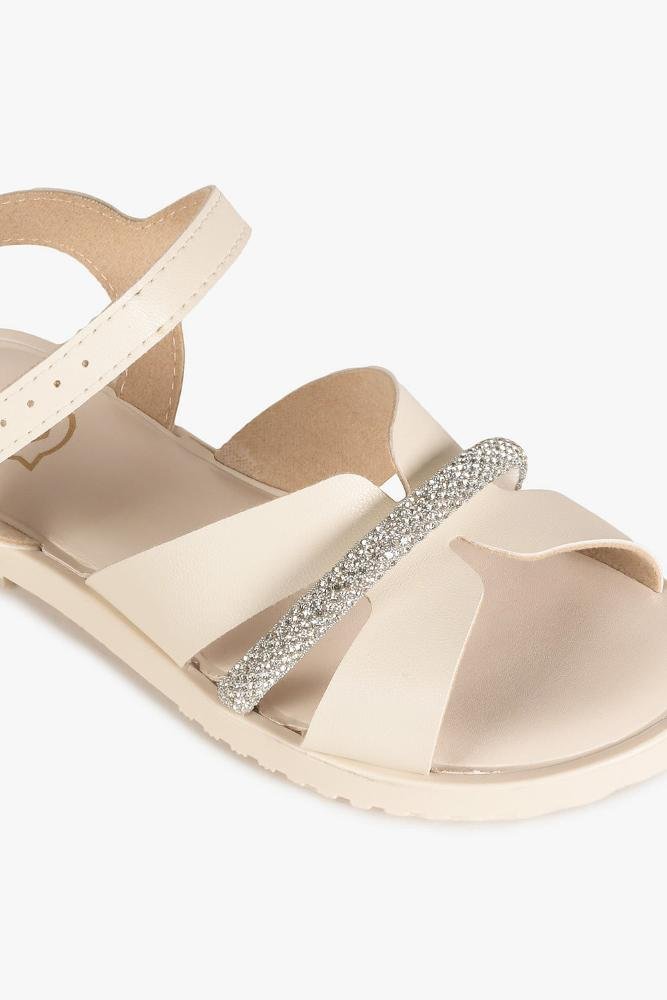 Sandália Infantil Molekinha Aliria Off White 2