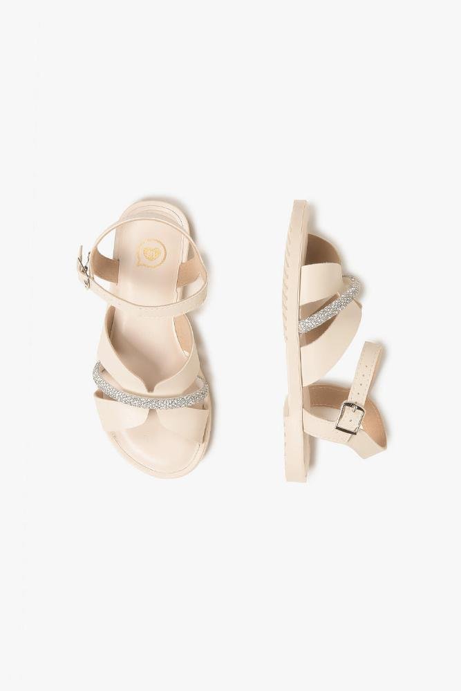 Sandália Infantil Molekinha Aliria Off White 3
